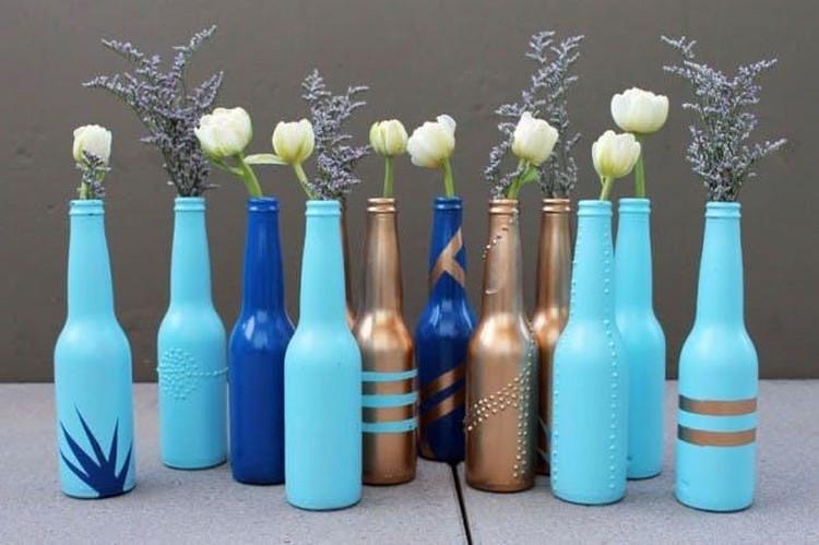 DIY bottle decor: 10 beautiful ideas (photo)