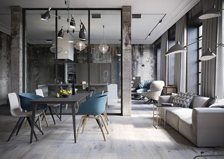 Industrial Loft Apartment