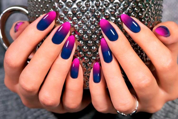 Ombre sur les ongles : belles idées de manucure (60 photos)