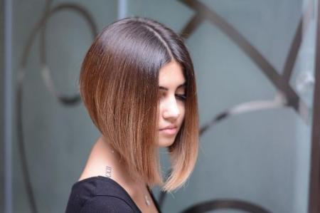 Bob kare with lengthening: 13 haircut ideas (photo)