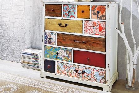 DIY old cabinet decor: 14 great ideas