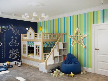 Chambre d'enfants 23 m²