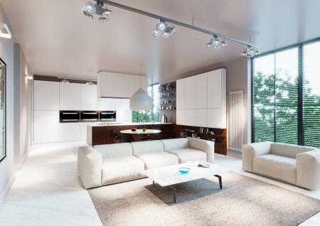 White sky apartment project