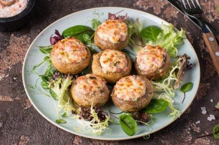 15 recipes for delicious stuffed mushrooms in the oven