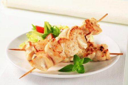 12 recipes for juicy chicken skewers in the oven