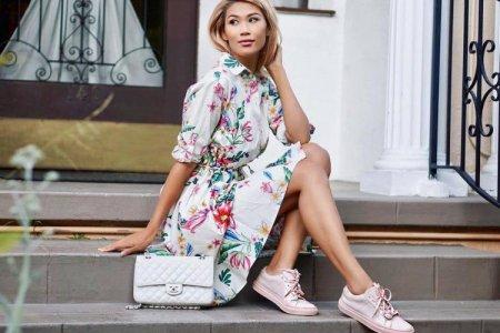 Dress with sneakers or sneakers: how to wear, trends and looks 2021 (50 photos)