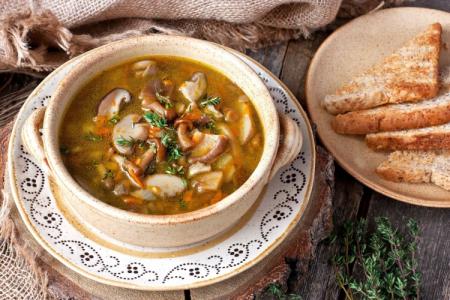 Soupe aux champignons: 14 des recettes les plus délicieuses pour cuisiner