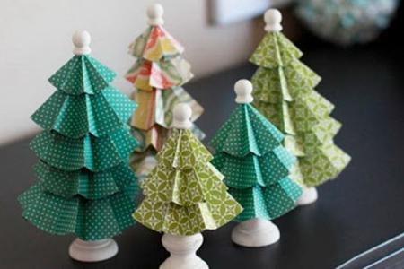 How to make a Christmas tree out of paper: 12 beautiful DIY ideas