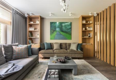 Interior of an apartment on Malaya Filevskaya Street, Moscow