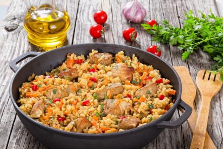 Porc pilaf au chaudron: 6 des recettes les plus délicieuses