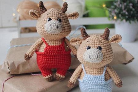 Craft a bull with your own hands: ideas for the New Year for children