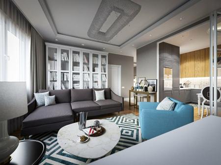 Projet d'appartement à Moscou